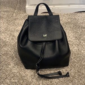 Black Michael Kors backpack purse